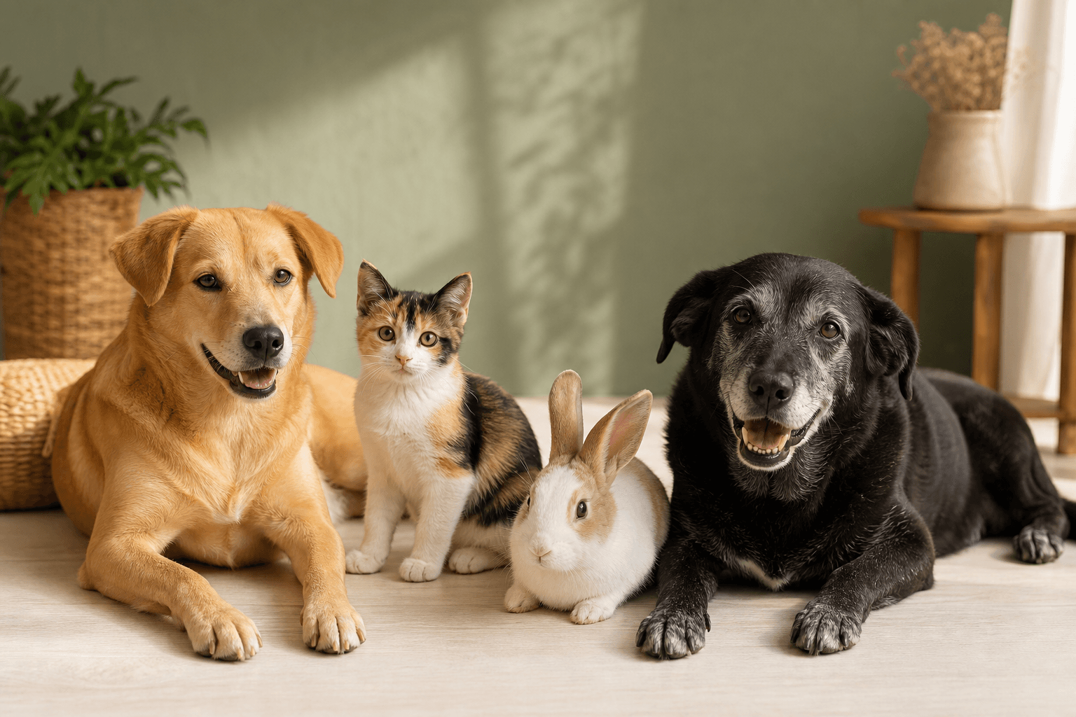 Pets waiting for a caring home